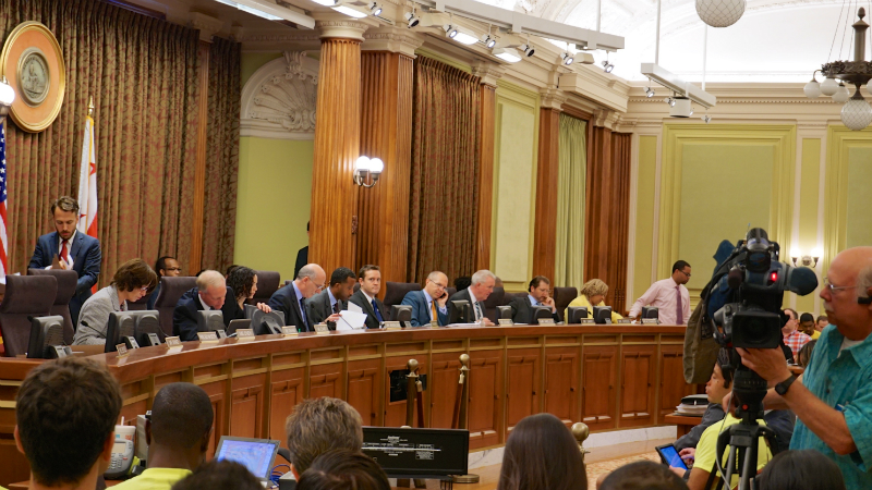DC Council Hearing